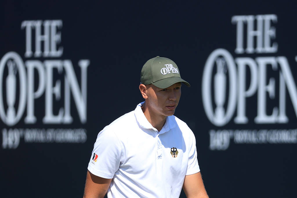 Matthias Schmid, the Silver Medal winner in The 149th Open